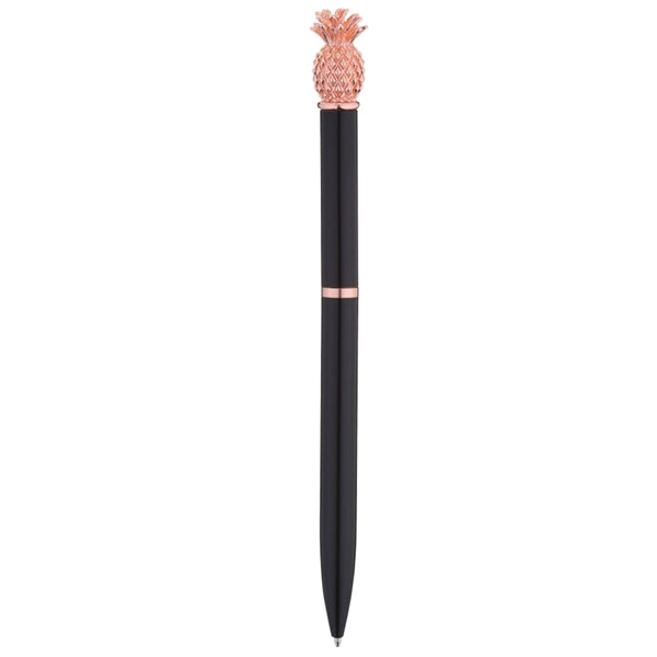 Pineapple Brass Twist-Action Ballpoint