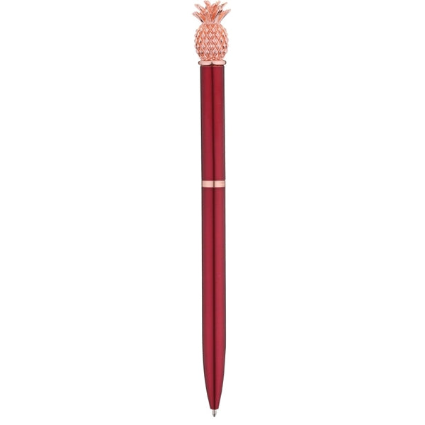 Pineapple Brass Twist-Action Ballpoint