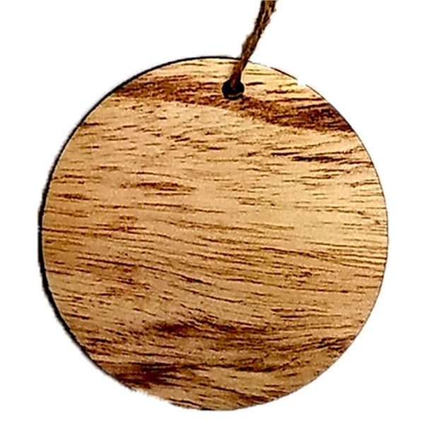 3" Wood Ornaments