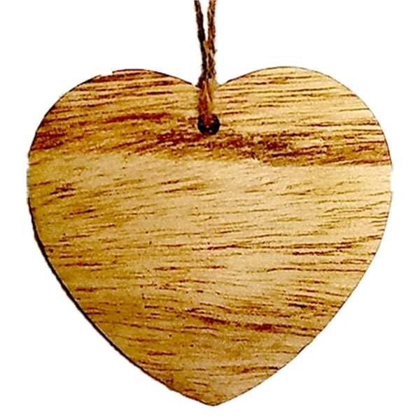3" Wood Ornaments