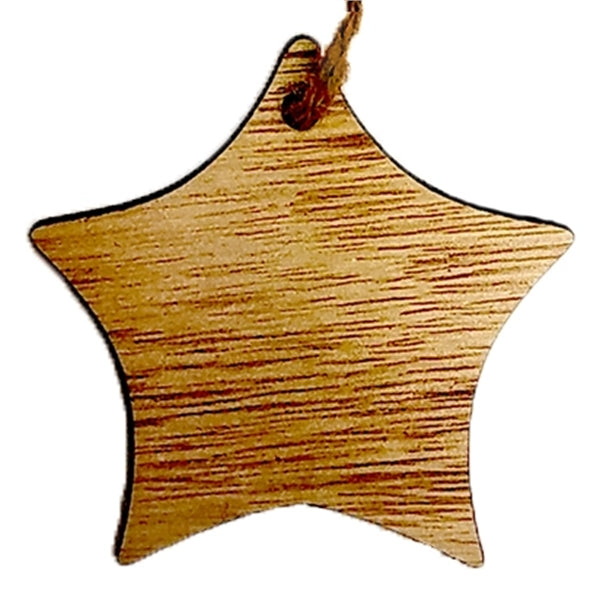 3" Wood Ornaments