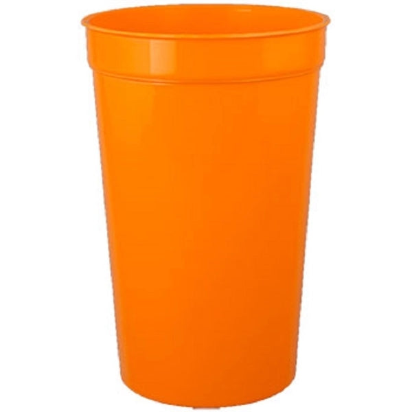 32 oz. Smooth Wall Plastic Stadium Cup