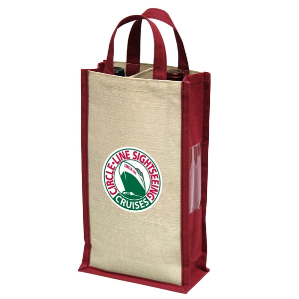 Dual-Bottle Wine Tote
