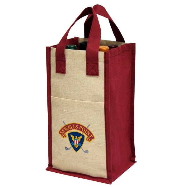 Four-Bottle Wine Tote