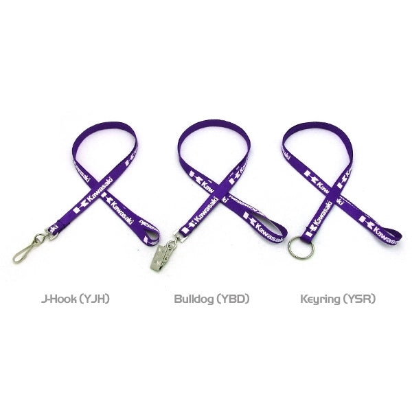 Digitally Sublimated Lanyard w/Bulldog Clip