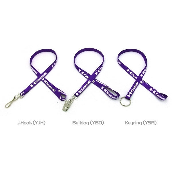 Digitally Sublimated Lanyard w/Bulldog Clip