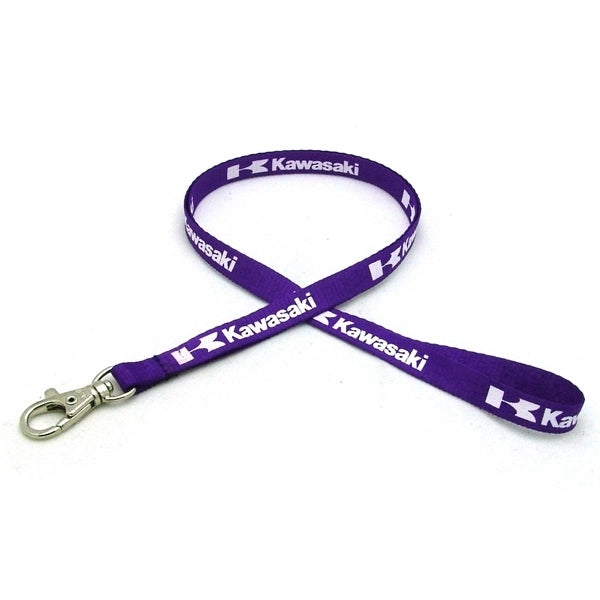 Digitally Sublimated Lanyard w/Bulldog Clip