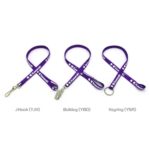 Digitally Sublimated Lanyard w/Bulldog Clip