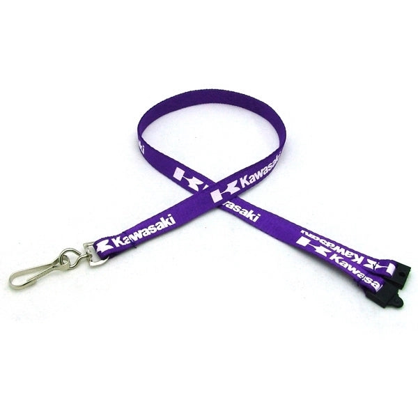 Digitally Sublimated Lanyard w/Bulldog Clip