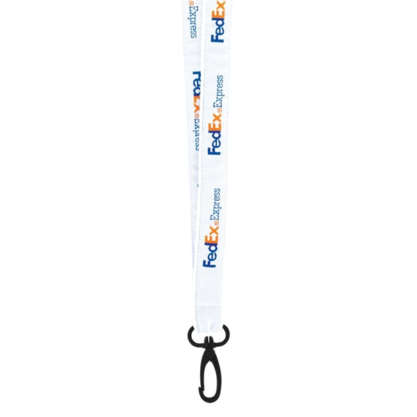 3/4" High Detail Woven Lanyard