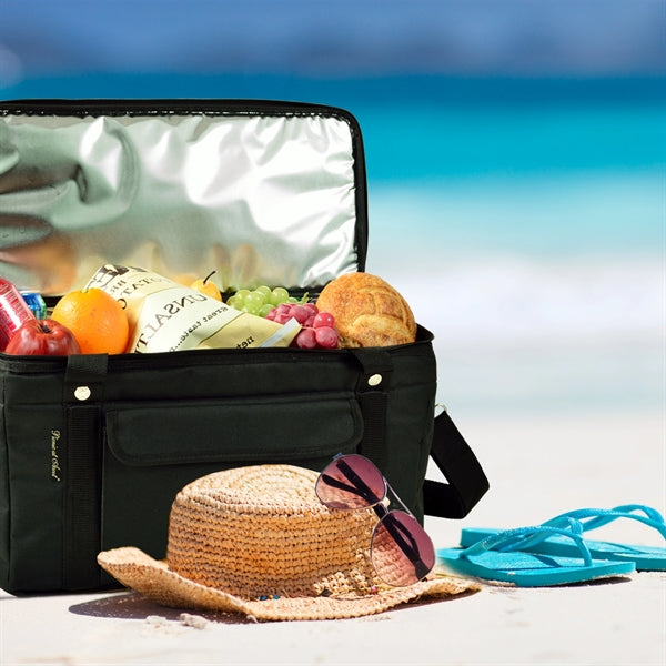 Collapsible Cooler with Steel frame/Side Supports - 42 Cans