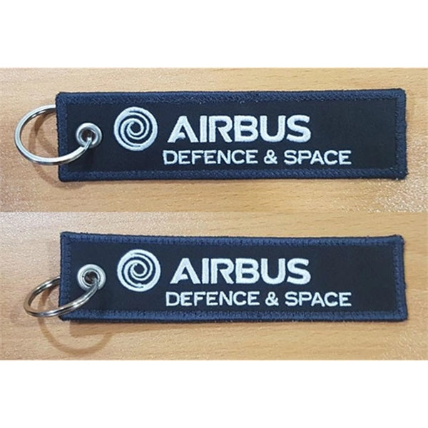 2 Sided Embroidered Keychain