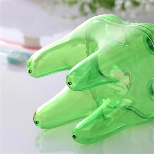 Multifunction Tooth Shaped Toothbrush Pen Holder Container