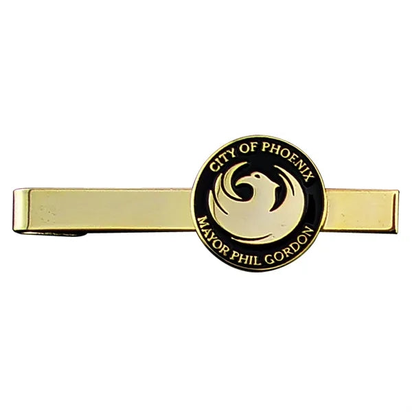 Tie Bar Clip Die Struck Soft Enamel 3/4"