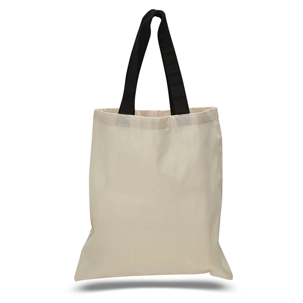 Contrasting Handles Tote