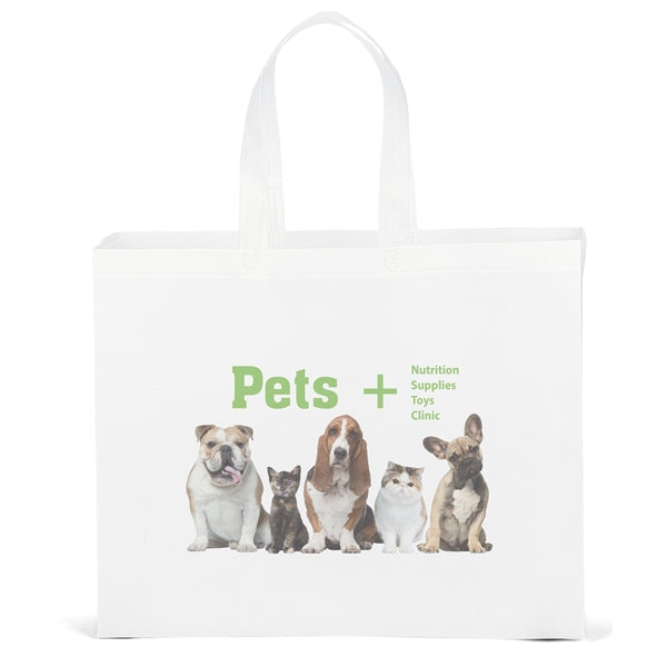 Ava - Laminated Non-Woven Tote - Dynamic Color