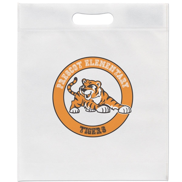 13W x 15H x 3 - Non-Woven Die Cut Bag - Dynamic Color