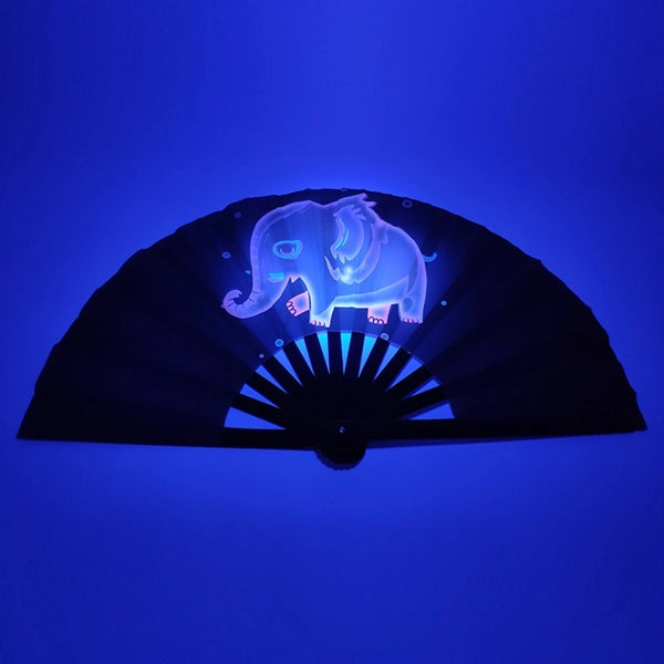 Fluorescent fans