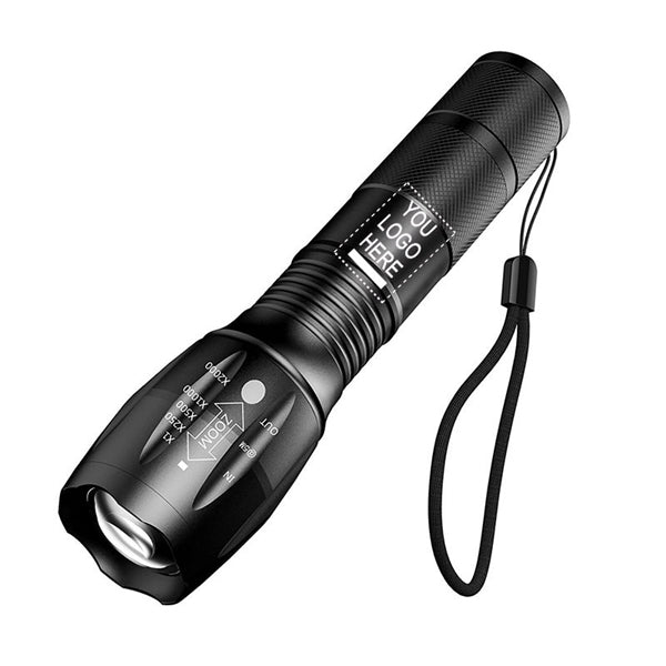Portable Waterproof Zoomable FlashLight