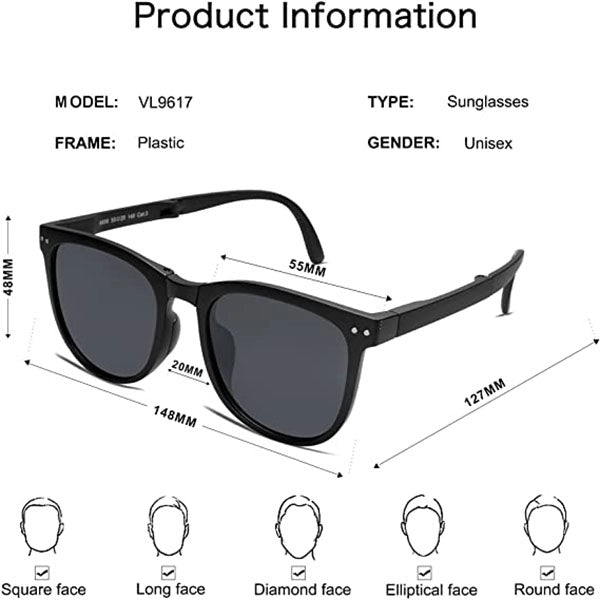 Fashion Folding Sunglasses