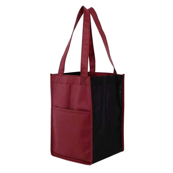 Non Woven Four Bottle Wine Bag