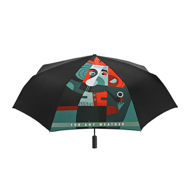 Full Color Imprint 21 Inches 8 Ribs Double-layer Umbrella