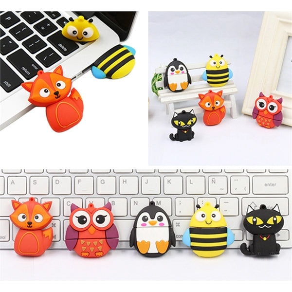 Shaped 3D PVC Flash Drive