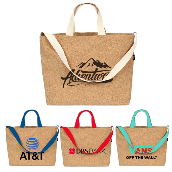 Handmade Cork Shoulder Strap Tote Bag