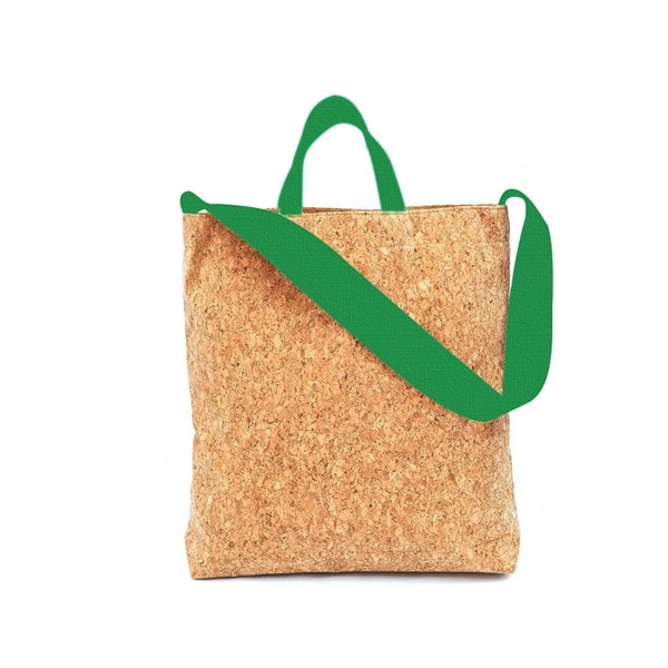 Large Cork Shoulder Strap Tote Bag