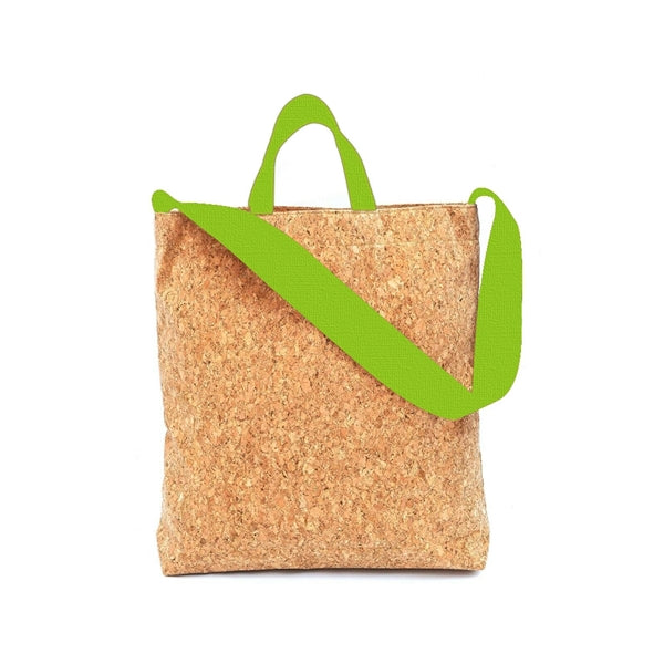 Large Cork Shoulder Strap Tote Bag