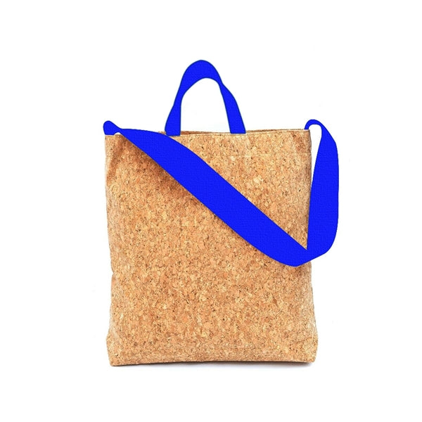 Large Cork Shoulder Strap Tote Bag