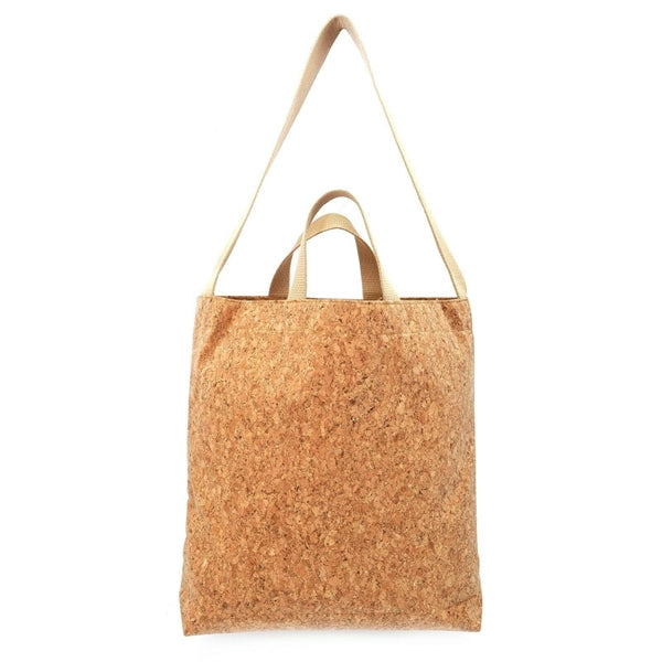 Large Cork Shoulder Strap Tote Bag