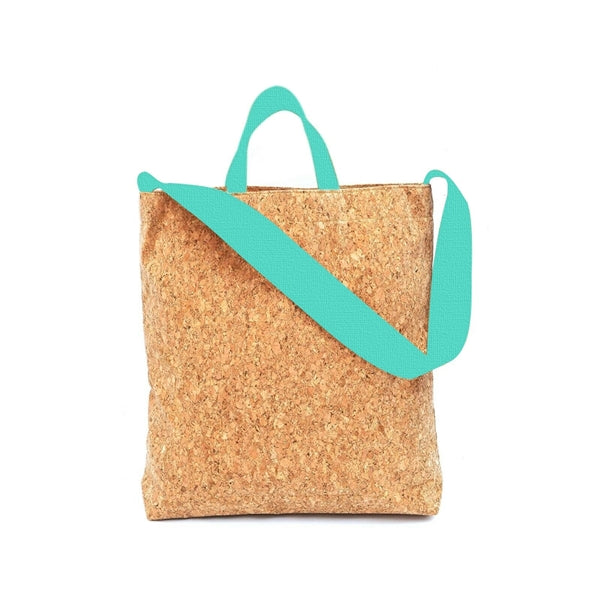 Large Cork Shoulder Strap Tote Bag