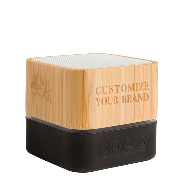 Waterproof Bamboo Bluetooth Speaker