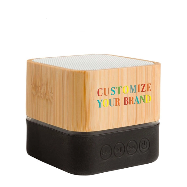 Waterproof Bamboo Bluetooth Speaker