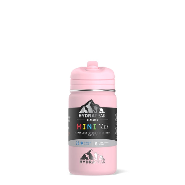 14 oz Hydrapeak Mini Water Bottle LIFETIME WARRANTY!