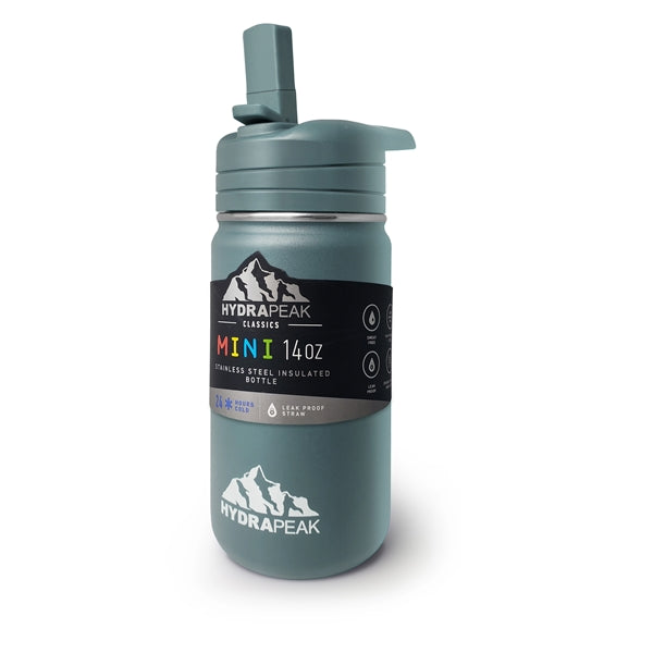 14 oz Hydrapeak Mini Water Bottle LIFETIME WARRANTY!