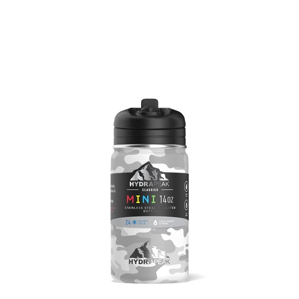 14 oz Hydrapeak Mini Water Bottle LIFETIME WARRANTY!