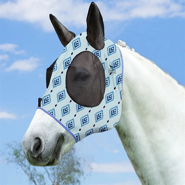 Elasticity Horse Fly Mask with Ears UV Protection