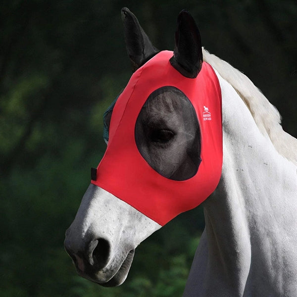 Elasticity Horse Fly Mask with Ears UV Protection