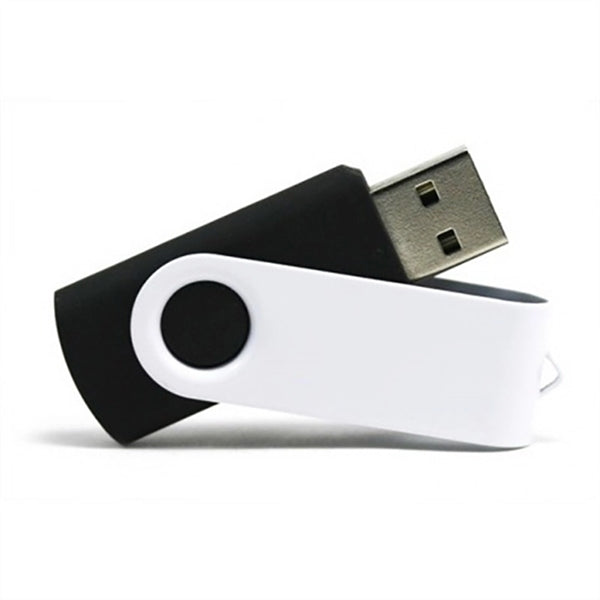 Quick Ship USB Flash Drives Rotating Swivel Pen Drive