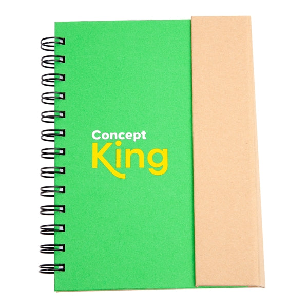 Eco-Friendly Dual Toned Notebook (2 Color Imprint)
