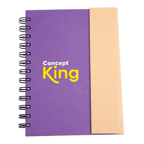 Eco-Friendly Dual Toned Notebook (2 Color Imprint)