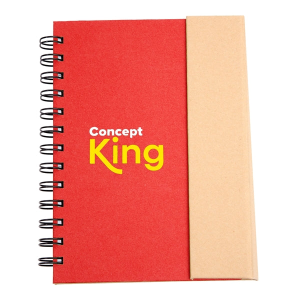 Eco-Friendly Dual Toned Notebook (2 Color Imprint)