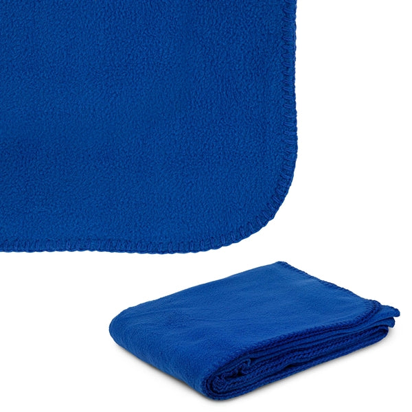 260g Anti-Pill Embroidered Fleece Throw Blanket 50" x 60"