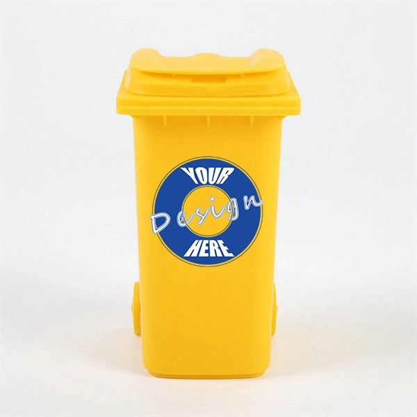Mini Garbage Trash Can Pencil Holder