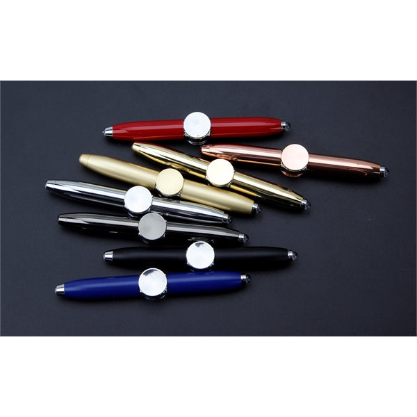 Fidget Spinner Pen with LED Light