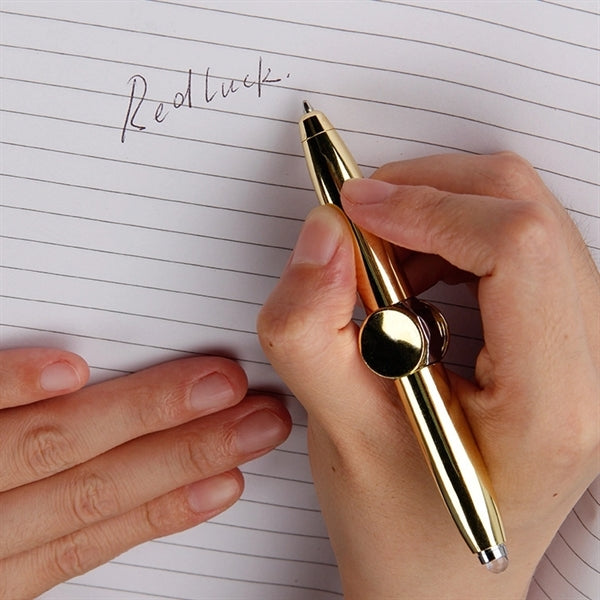 Fidget Spinner Pen with LED Light