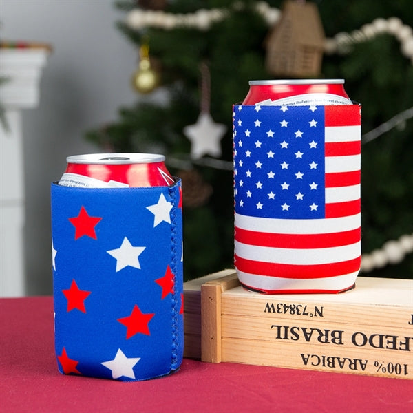 Collapsible Neoprene Beverage Insulator Can Holder