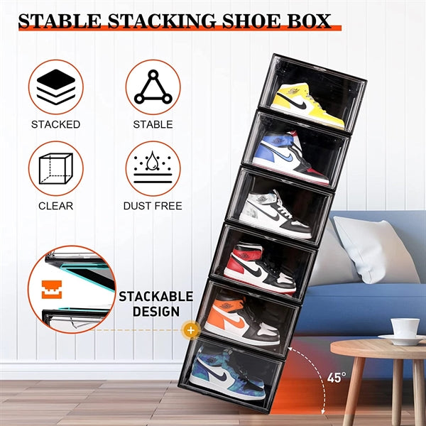 Stackable Shoe Storage Bins(1pc)